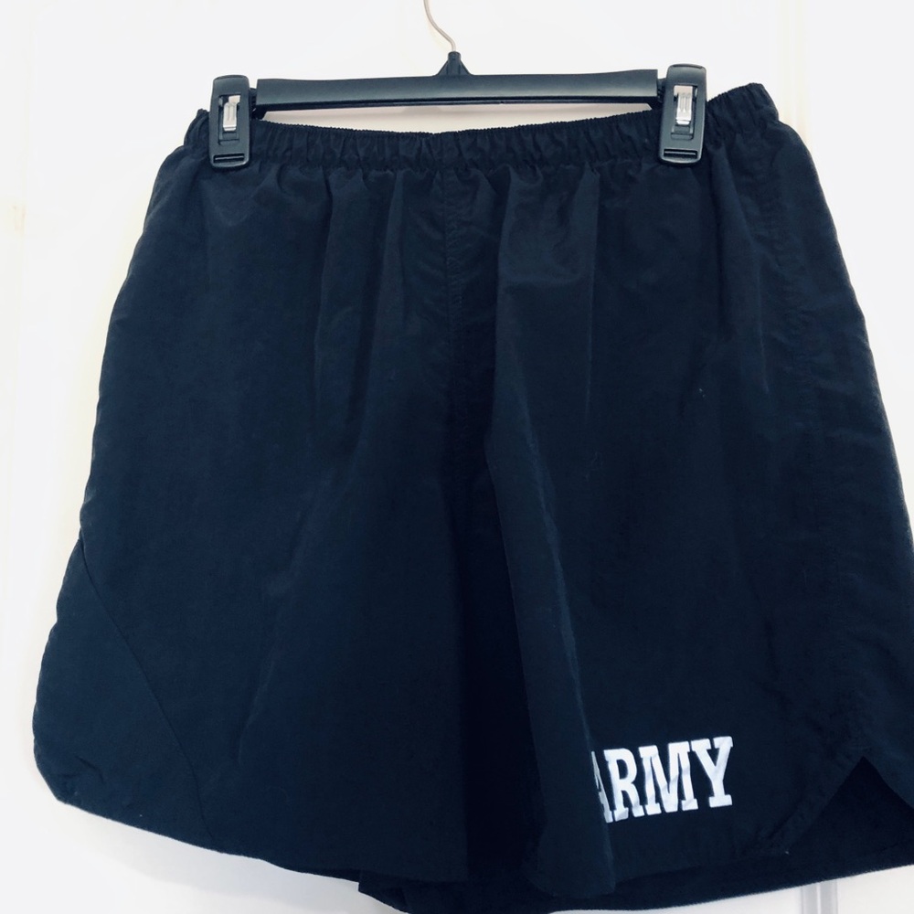 U.S. Army Black Men's Athletic Shorts